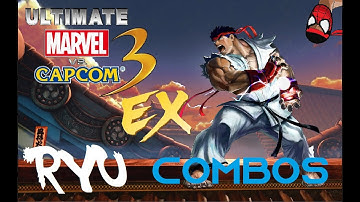UMvC3 EX - Ryu Combo Video (FAVORITE RYU?!)