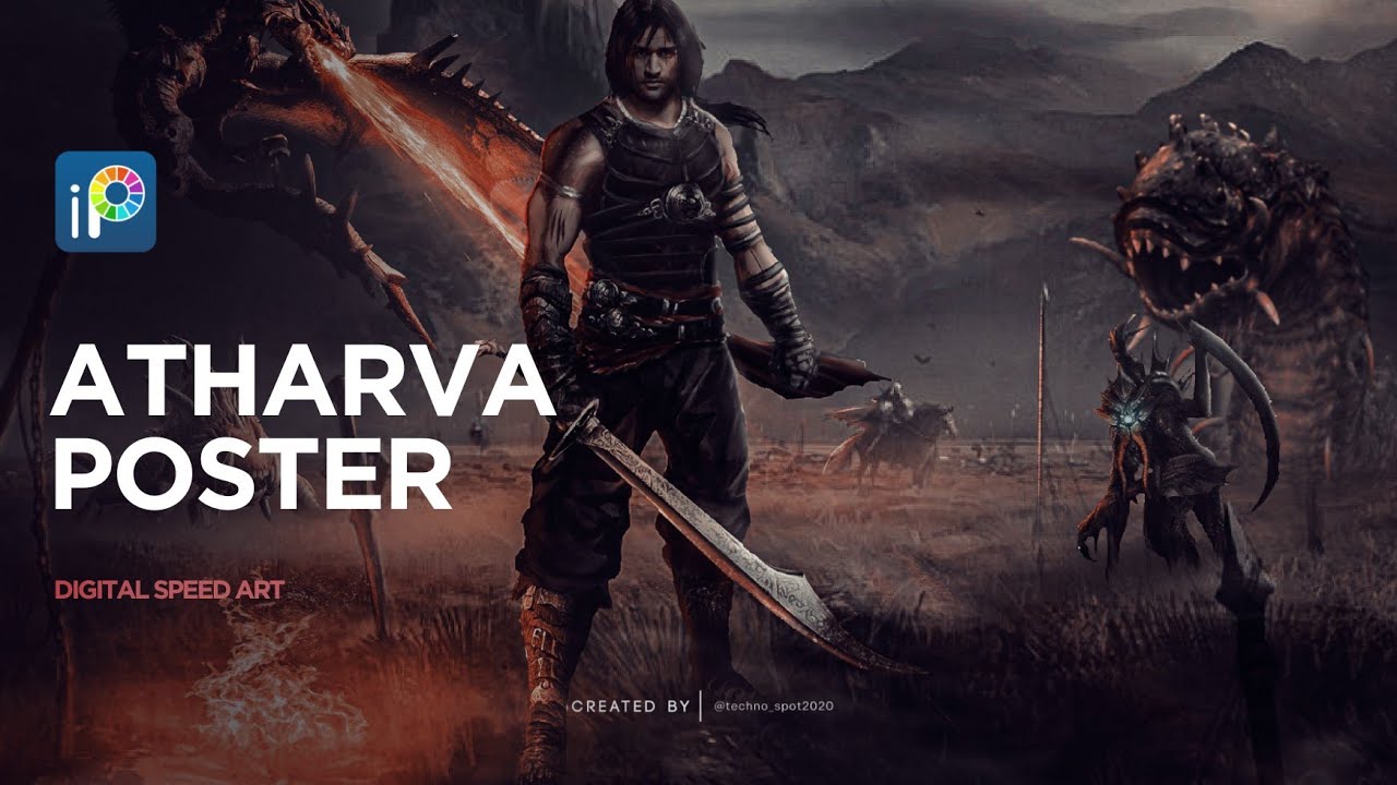 I Create this fan art poster manipulation on android for ‎