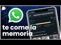 ✅ Limpia la memoria de tu celular con WhatsApp - Guía 2021