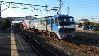 EF210牽引コキ貨物 倉賀野発車