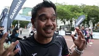 Aku cari semangat untuk LARI! Alif Satar &amp; Garmin Run