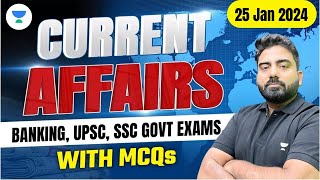 Daily Current Affairs for Bank Exams | 25 Jan 2024 | Abhijeet Mishra