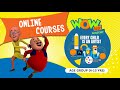 Wow kidz academy  online courses  register now