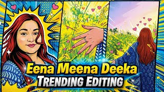 Eena Meena Deeka Trending Video Editing😱 | VN App Tutorial in Hindi | Comic Effect Editing 😳|  screenshot 5