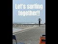 2025年秋🏄♀️ 仲間と一緒にサーフィン🏄 小波でもみんなと一緒に海に入ると楽しい🎵