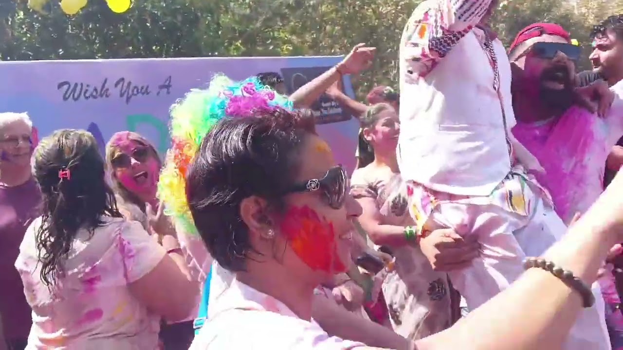 Montu Mast Punjabi pop singer Holi event gurugram 