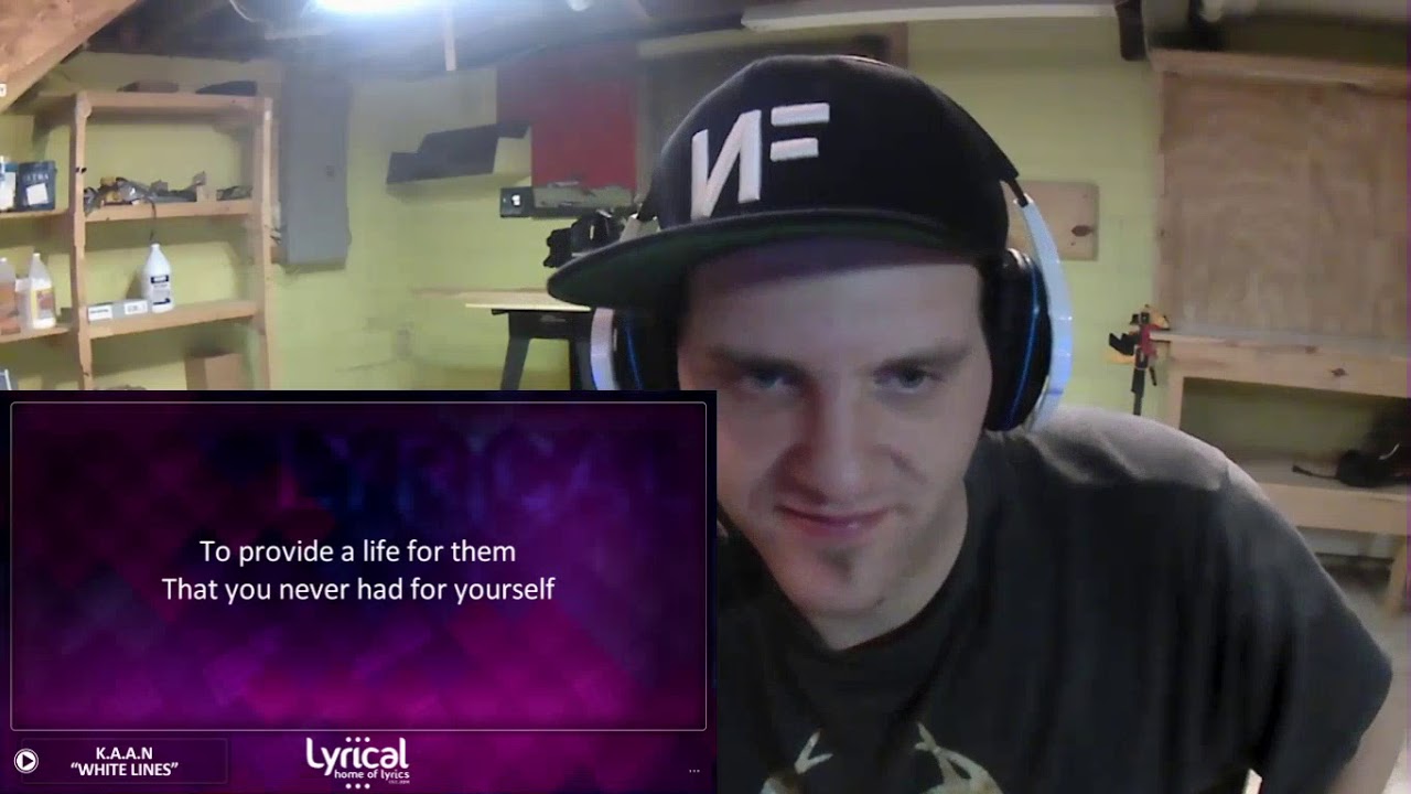 K.A.A.N - White Lines Lyrics (REACTION!!!)