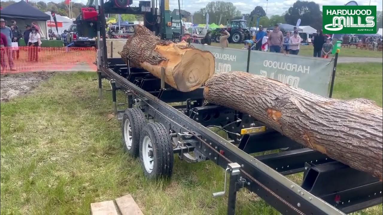 Hydraulic Log Turner with Heavy Duty Chain Portable Sawmills YouTube