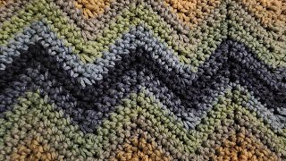 The Simple Chevron Stitch  Crochet Tutorial!
