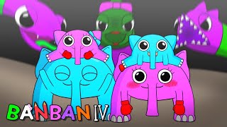 Cute Garten of Banban 4 jumpscare Animation -PICKALEENA & PICKLES vs PATCHED ELLIE