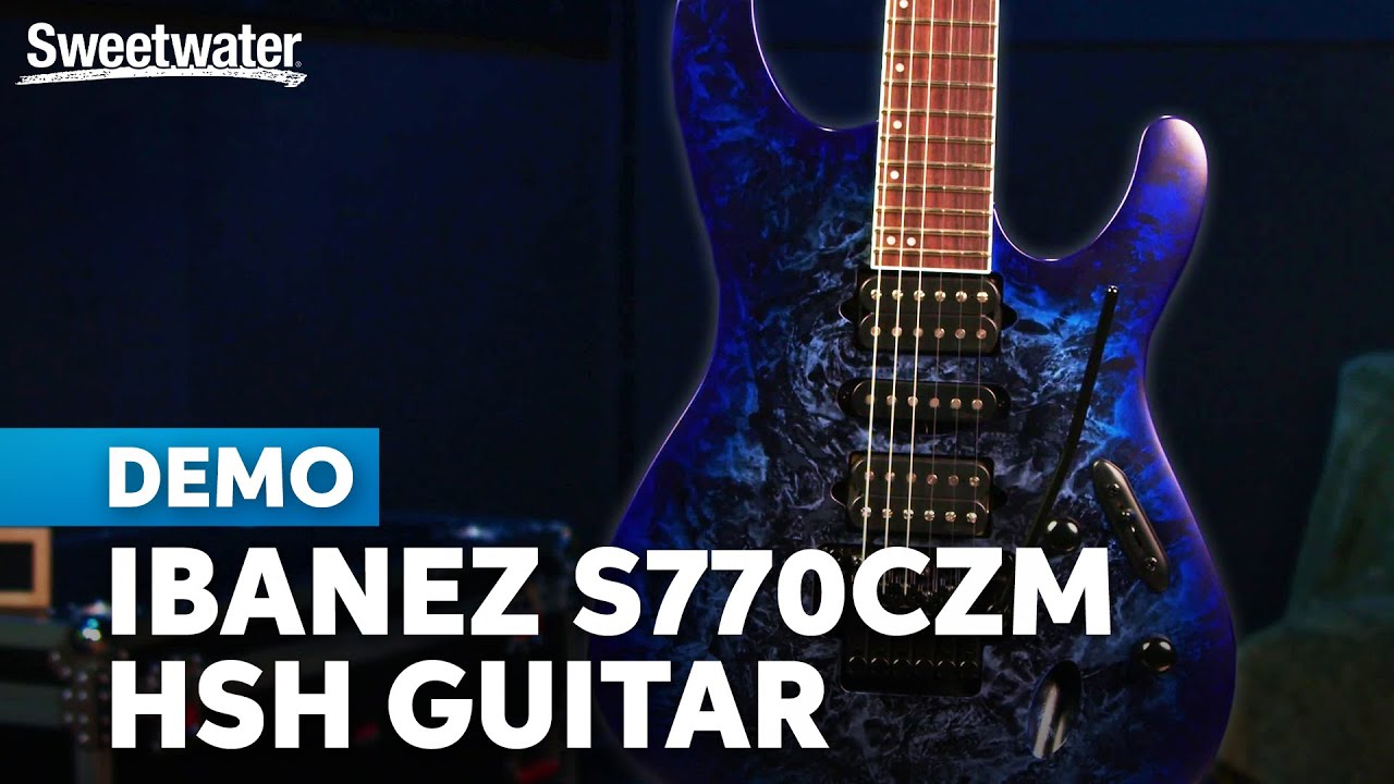 Ibanez S770CZM: Searing Sonics, Exquisite Expression & Ice-cold