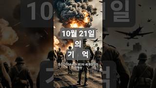 10월 21일, 한국과 세계를 뒤흔든 비극적인 역사 (feat. 성수대교, 카미카제)