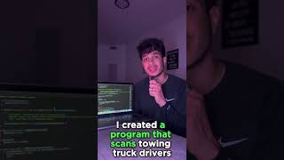 Automating TOWING with code! #shorts Automating TOWING with code! #shorts
