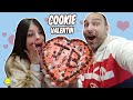 MEGA COOKIE GIGANTE de Chocolate para San Valentin | Giant Chocolate Cookie Valentin's Day