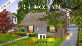 Grosse Pointe Woods Home For Sale // 938 Roslyn, GPW