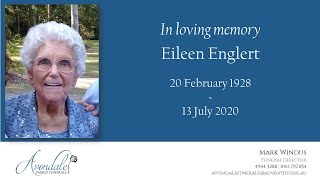 We remember Eileen Englert