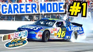 Jimmie Johnson Career Mode | Nr2003 2002 Daytona 500 #1