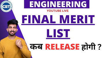 ENGINEERING FINAL MERIT LIST 2023 | Engineering Cutoffs Comparison 2023