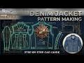 CAD GGT Video # 1 Denim Jacket Pattern Making in Gerber | Step by Step Full Tutorial (Urdu/Hindi)