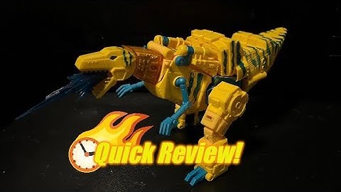 Transformers Legacy Toxitron Collection: G2 Universe Leader Grimlock (Quick Review!)