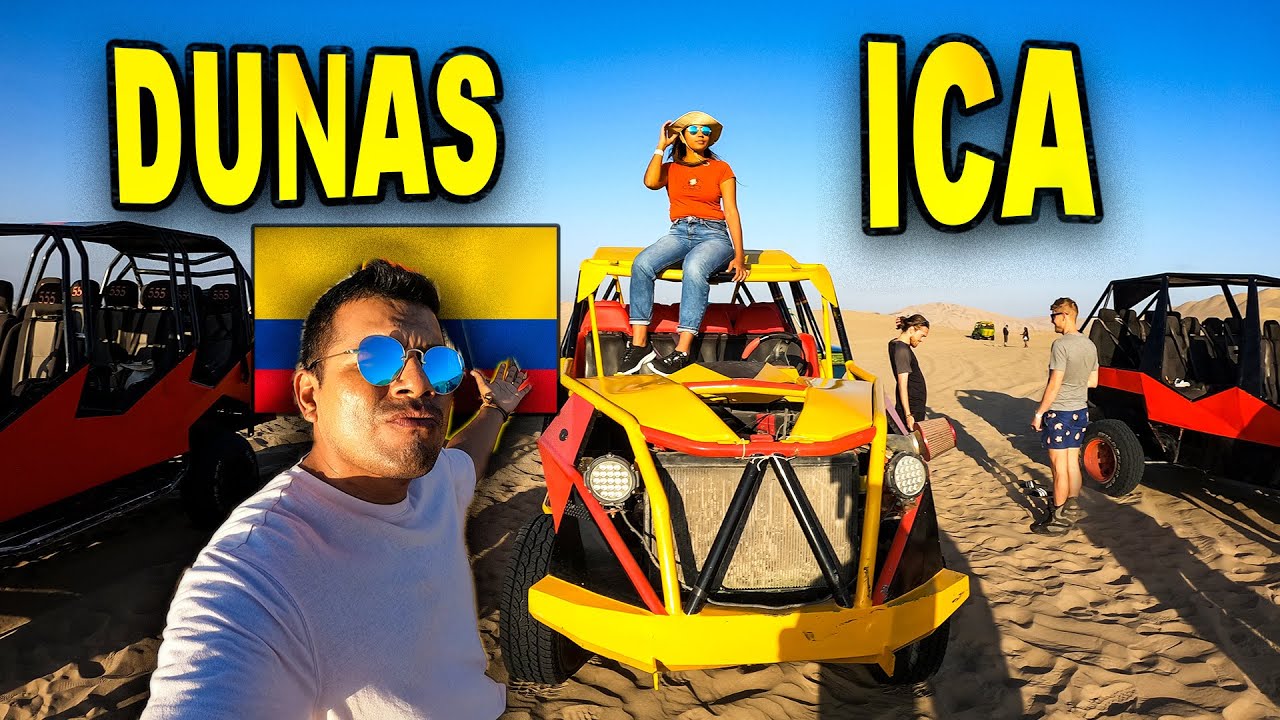 🇨🇴 ¡Colombiana valiente enfrenta las Dunas de Ica en su primera vez! 😱
