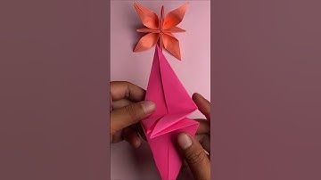 Origami Flower Easy for Beginners #origamieasy #shorts #yearofyou