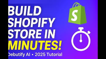 Build a High-Converting Shopify Store in Minutes with Debutify AI (2025 Tutorial)