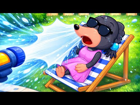 Benny Mole em Português Brasil - BRINCADEIRA DE ÁGUA Desenho Infantil 4K