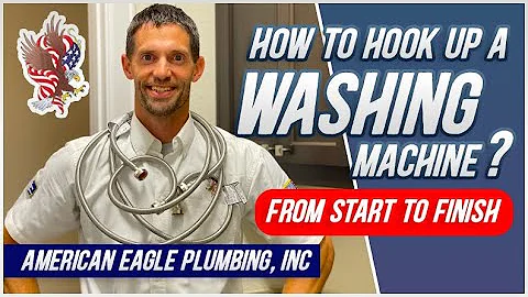 Watch Wash Machine  Hose Removal New Hose Install