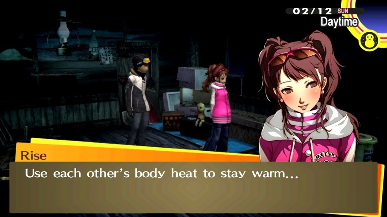 Hd Ps Vita Persona 4 Golden Getting Lost With Rise Youtube