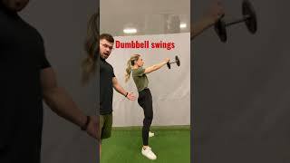 Dumbbell swings