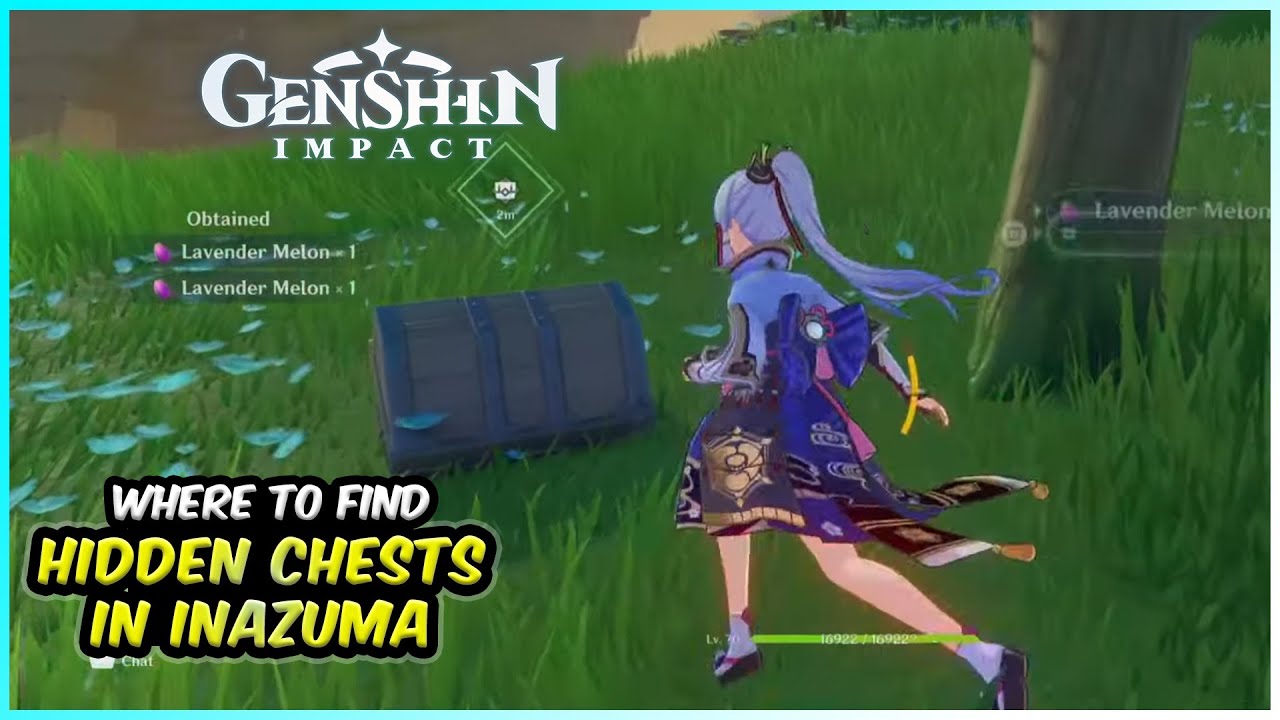 Hidden Chests in Inazuma Genshin Impact Hidden Chests YouTube