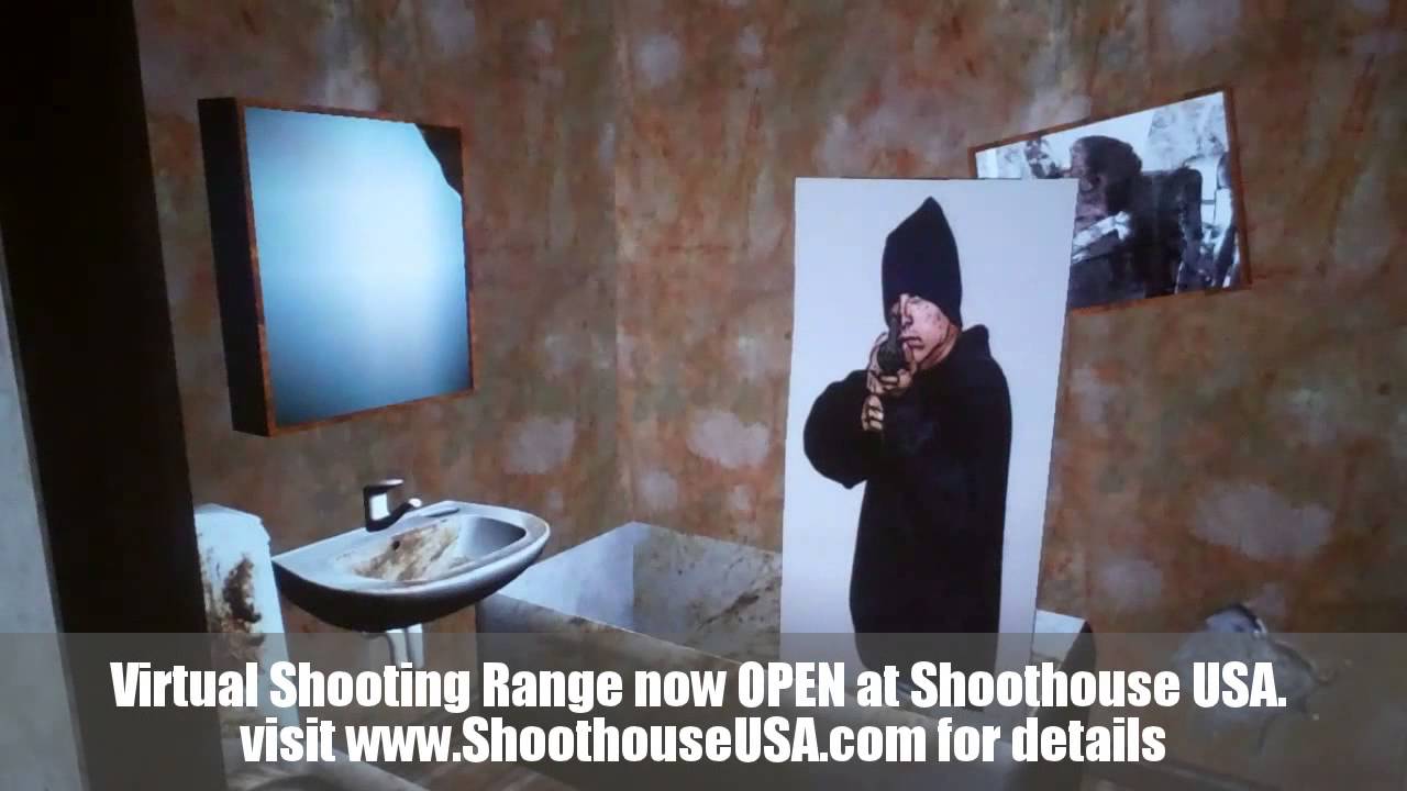 Virtual Shooting Range at Shoothouse USA - YouTube