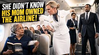 Attendant Removes Elderly Black Woman From First Class — Unaware She's the Airline CEO's Mother