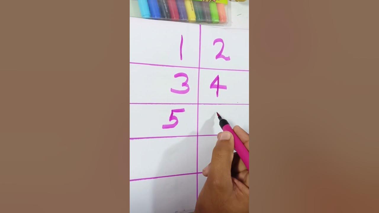 123-kaise-likhate-hai-number-shorts-youtube