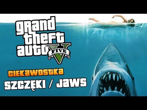 GTA V | Nawiązanie do filmu Szczęki w GTA V / Jaws Boat in GTA V | Ciekawostki w GTA V [#58]