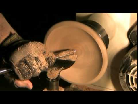 Turning a Podocarpus Dish on my Wood Lathe - YouTube