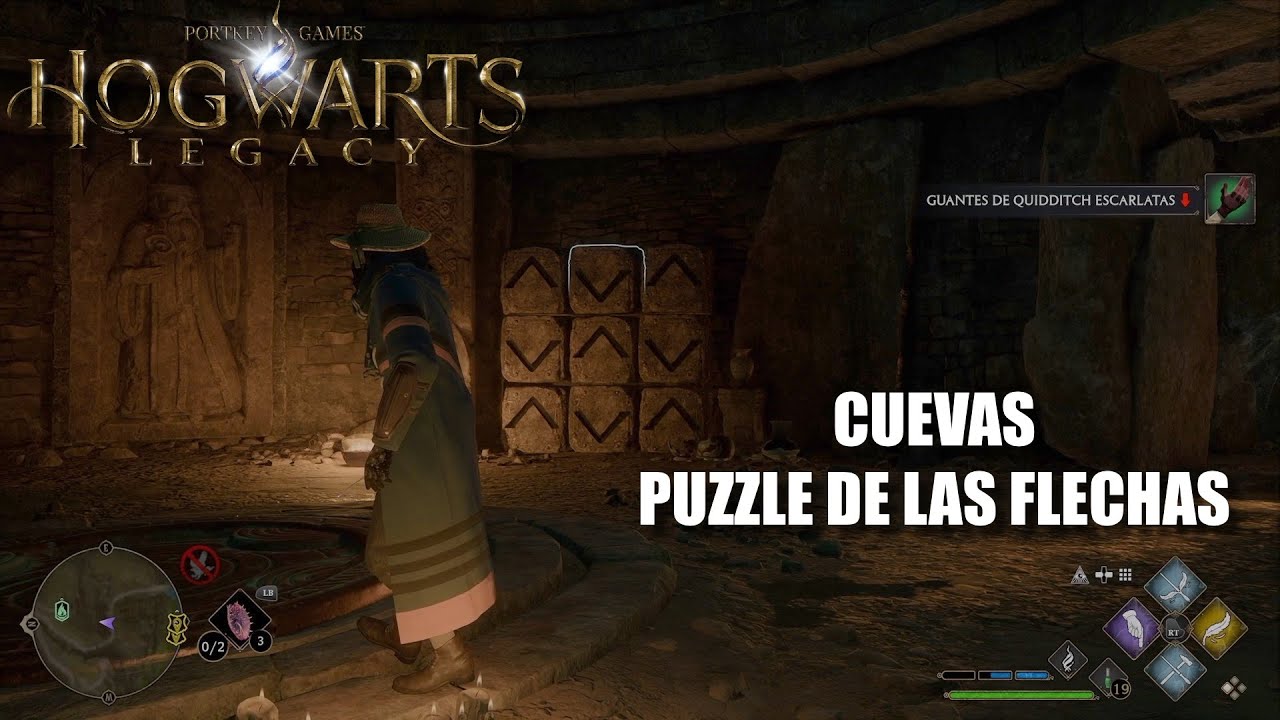 HOGWARTS LEGACY CUEVAS PUZZLES DE LAS FLECHAS 🔼🔽 YouTube