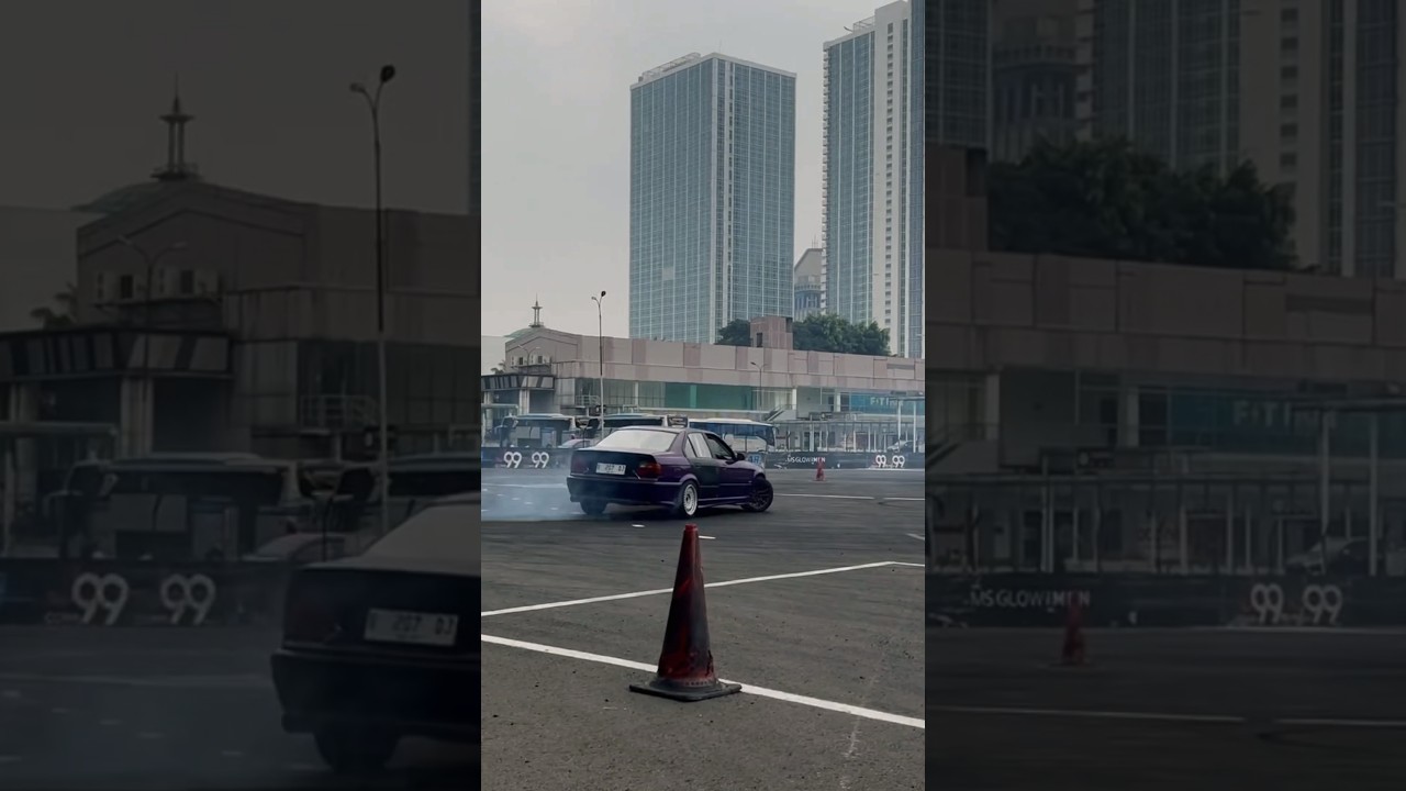 First free practice road to Indonesia Drift Series Round3! 