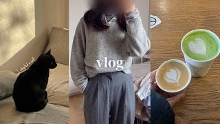 sub) Office workday routine vlog 💻 I adopted a cat!! another productive week, wake up at 6.30?
