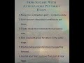 How to Cope With Anticipatory Pet Grief Daily
