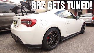 SUBARU BRZ tS GETS TUNED BY JDM LEGEND!
