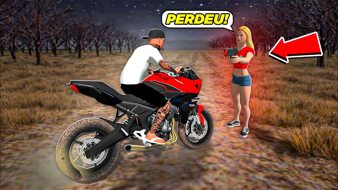 ESSA LOIRINHA ARRUMOU PRAMIN 😨 | Moto Wheelie 3D