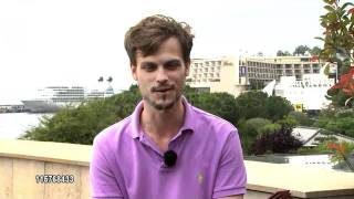 Matthew Gray Gubler jokes about his fashion model past, and his alter ego at the MC TVFestival