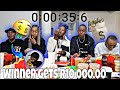 FASTEST TO eat big mac meal wins R10 000! Ft @Oabile , @Tumi Moliko @Just Daddy G @Naomi Knott