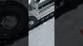 очередная подлянка от руской механики,снегоход вектор 551i