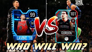 Zach LAVINE vs 101 Ovr Aaron GORDON! | #SLAMDUNK Contest in NBA Live Mobile Season 4