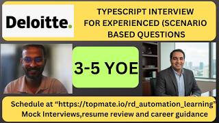 TypeScript Mock Interview 2026 | Coding + OOP + Scenario Based Questions