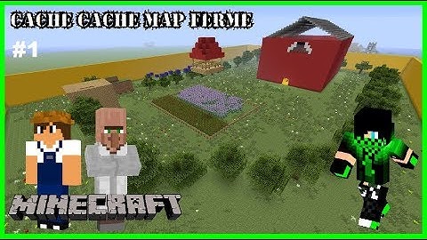 Cache cache map Ferme !!! #1 (Minecraft, PS4)