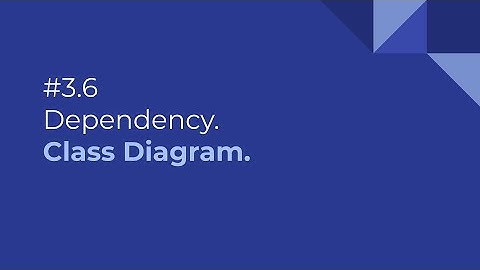 Belajar Class Diagram | #EPS8 Dependency (Beserta Implementasi)